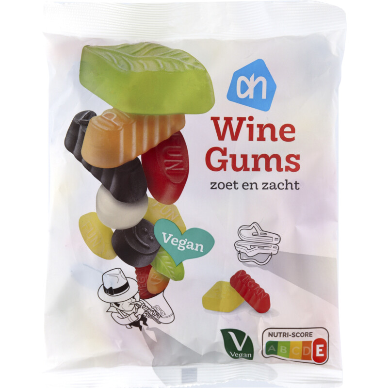 Winegums mee op vakantie