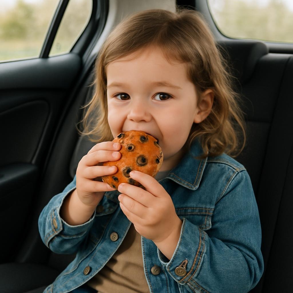 Krentenbollen mee op vakantie