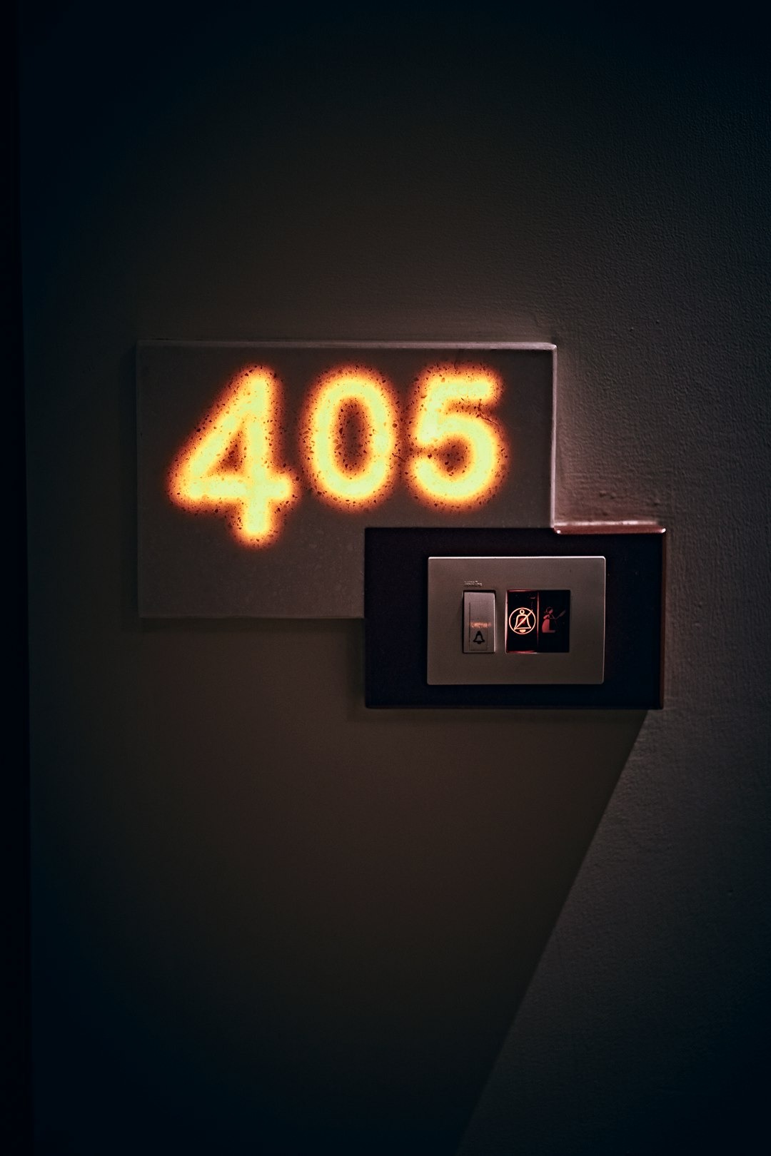 405, een schakelaar voor een escape room